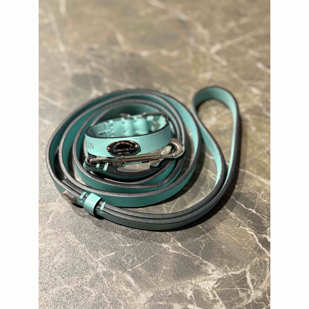 Tiffany & Co. ティファニー 首輪 カラー リード セット 犬 XS