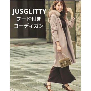 JUSGLITTY - JUSGLITTYフォックスファーコート♡の通販 by a's shop