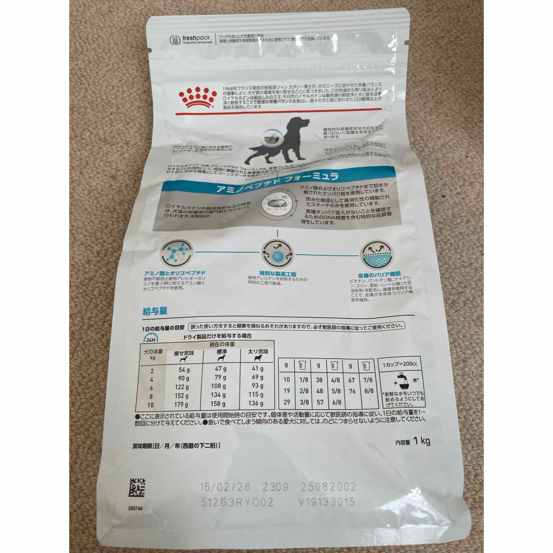 ROYAL CANIN - 24時間以内発送‼️ロイヤルカナンアミノペプチド