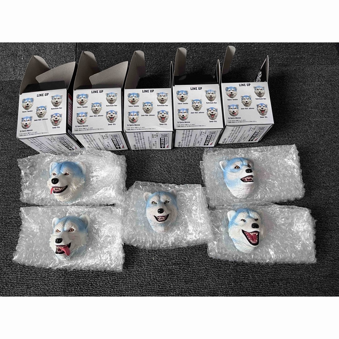 一番くじ MAN WITH A MISSION フェイスマグネット コンプリート MAN