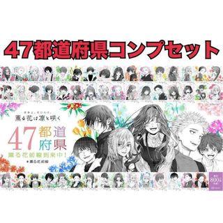 ☆超レア☆薫る花は凛と咲く 朝日新聞 47都道府県全種類コンプリート