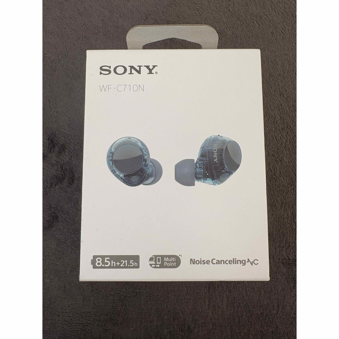 SONY - SONY ソニー WF-C710N グラスブルー ワイヤレスイヤホン 新品未