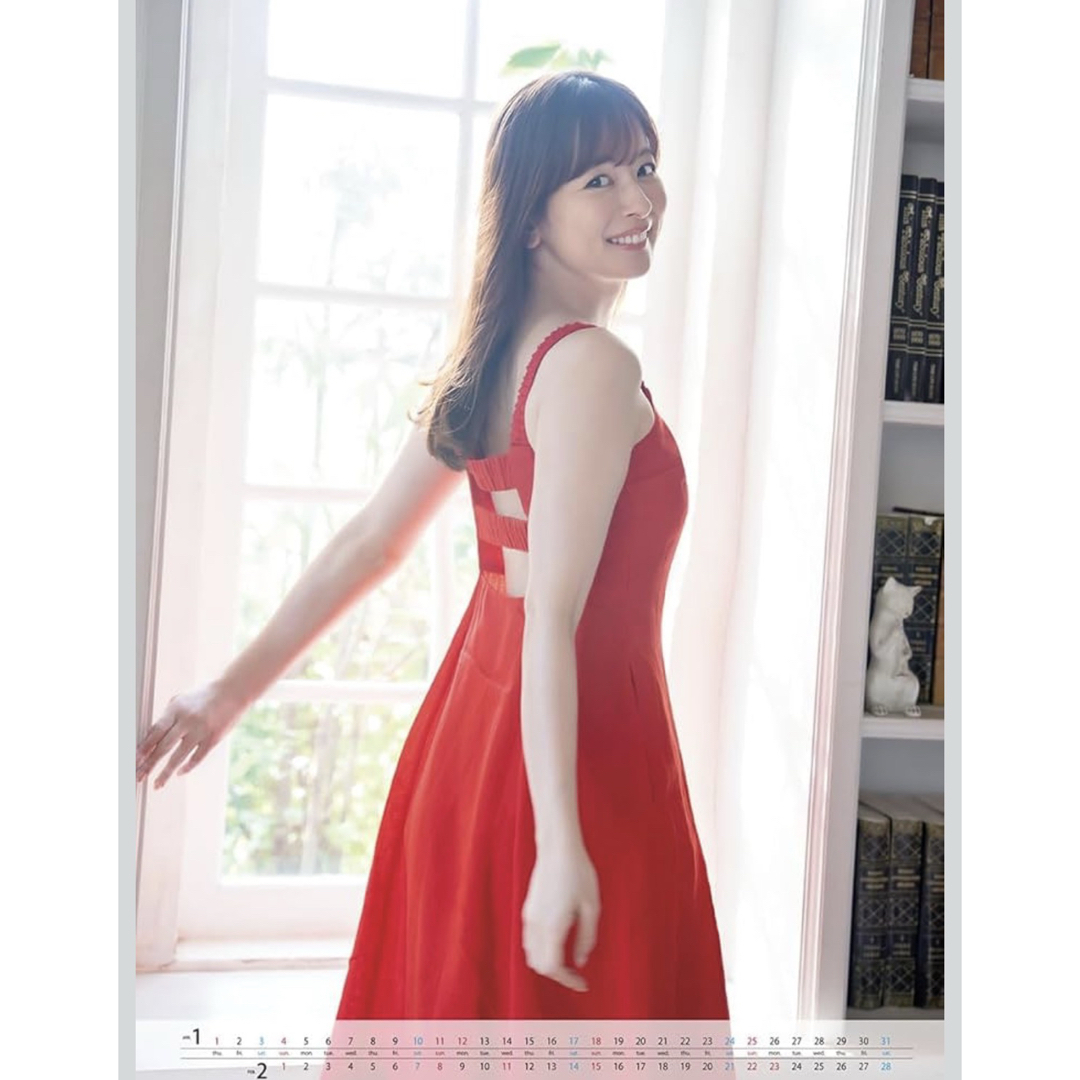 直筆サイン入り 皆藤愛子さん 壁掛けカレンダー 2026年の通販 by 刀