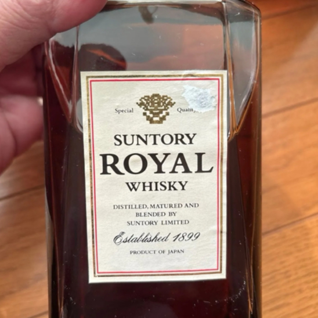 古酒サントリー ローヤル ウイスキー旧スリムボトル4本セット！700ml 43%