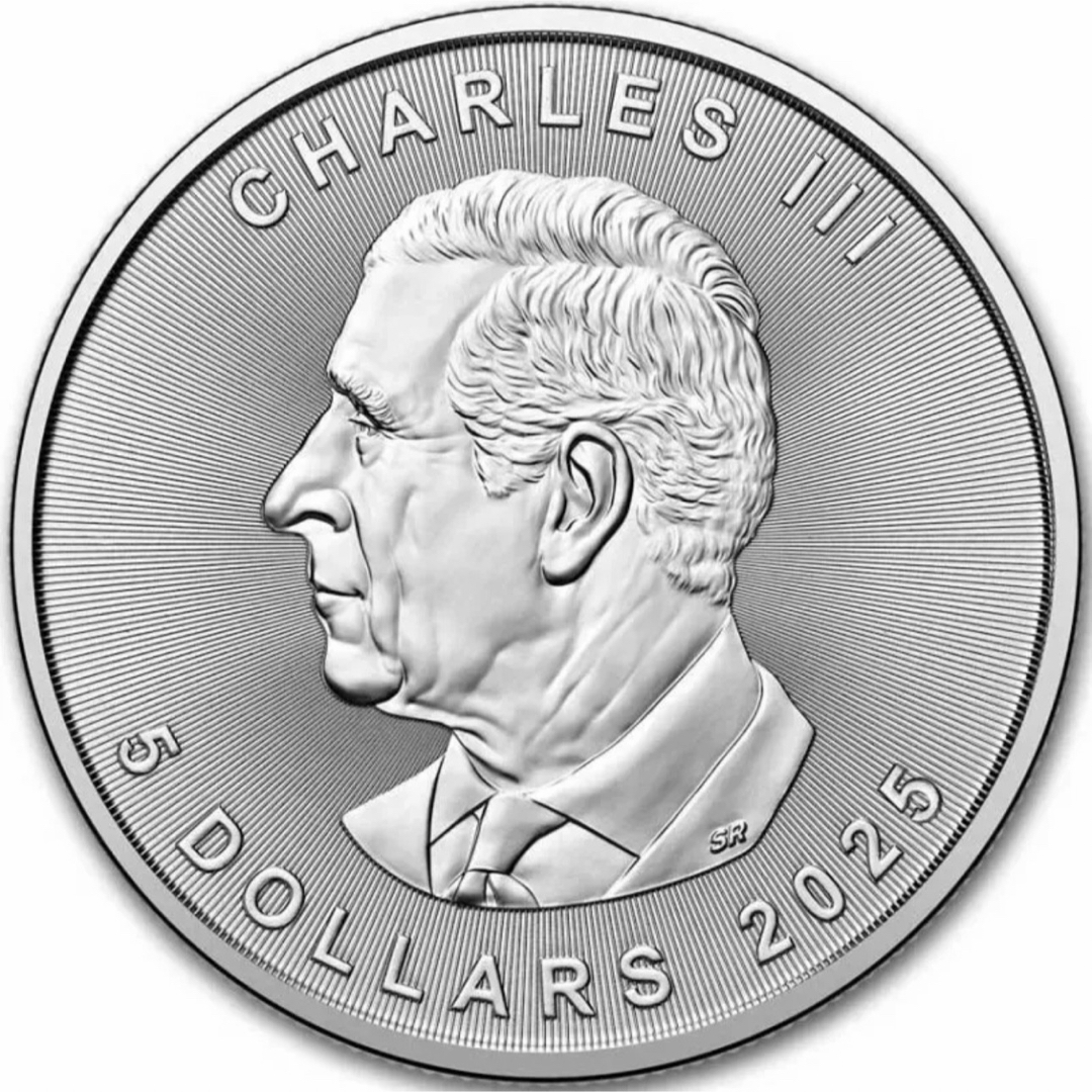 メイプルリーフ 銀貨 カラー 古代エジプト 宝飾アンク(エジプト十字架) 1oz