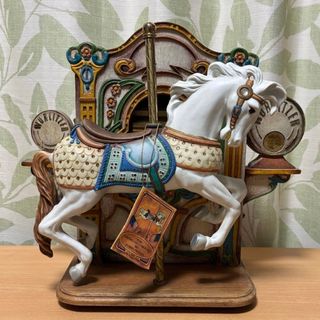 美品 ）インテリア ロココ調 アンティーク・レトロ 回転木馬