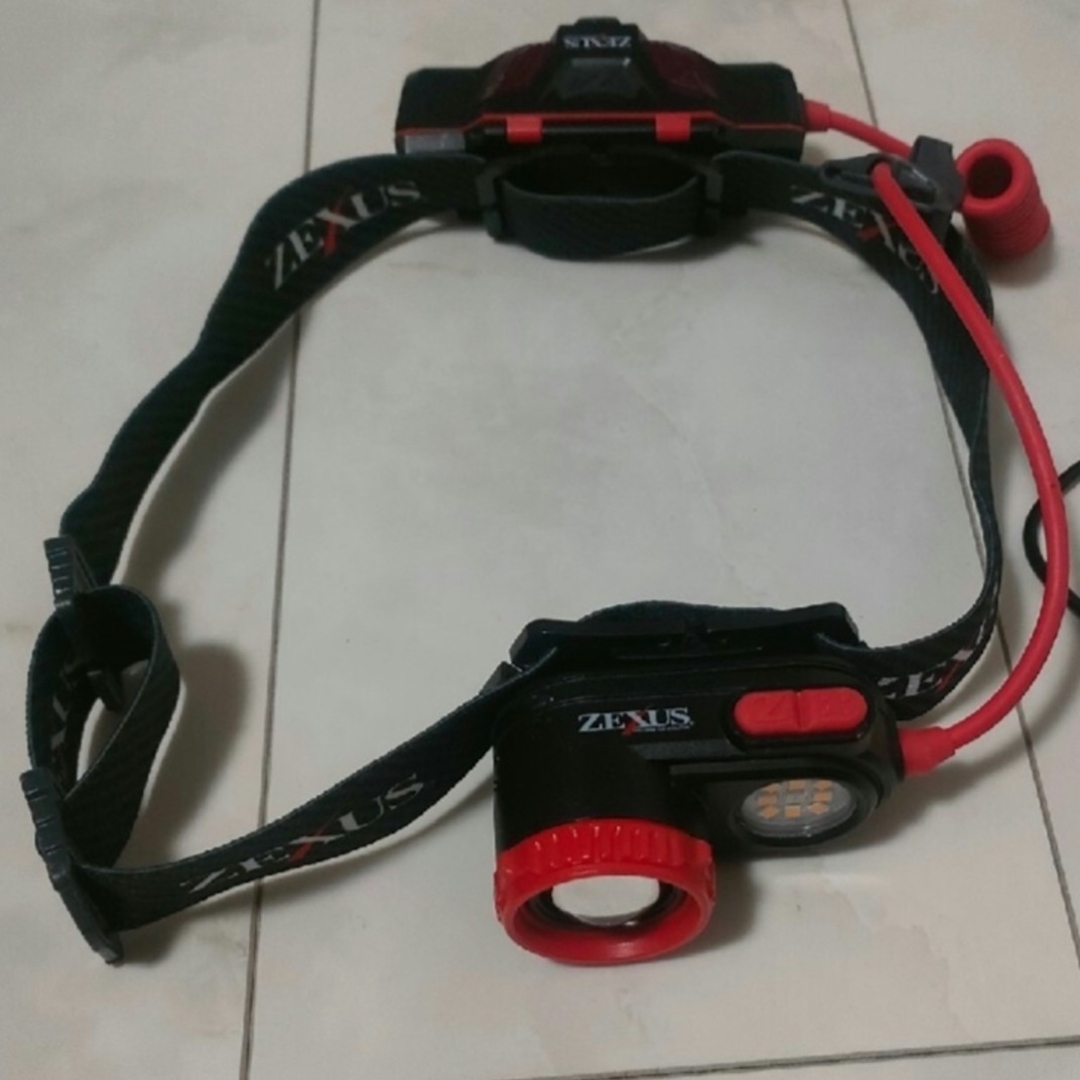 ZEXUS 充電式ヘッドランプ CREE LED ZX-R730
