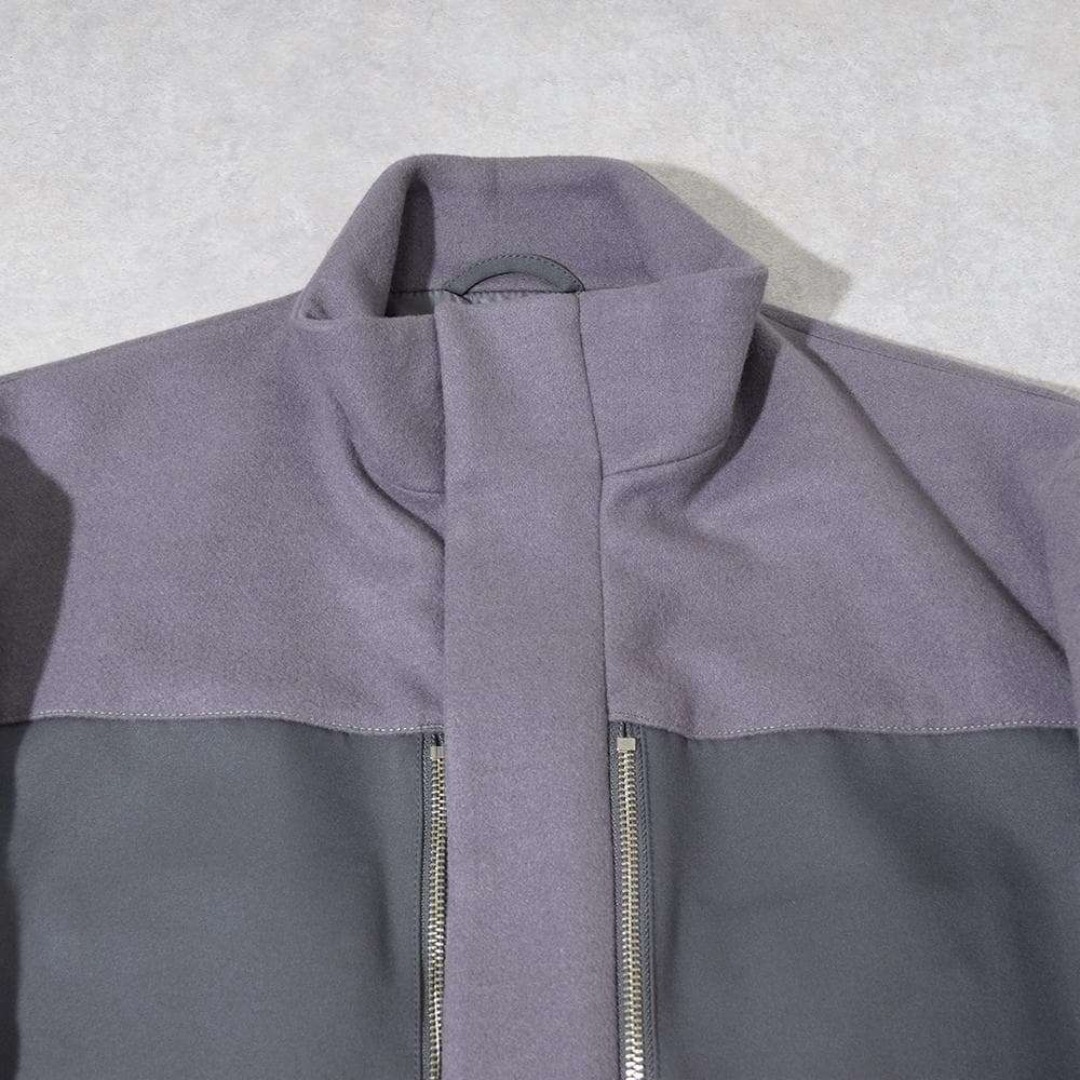 23AW ズッカ zucca 多ポケット ギミック ニットメルトン ブルゾン