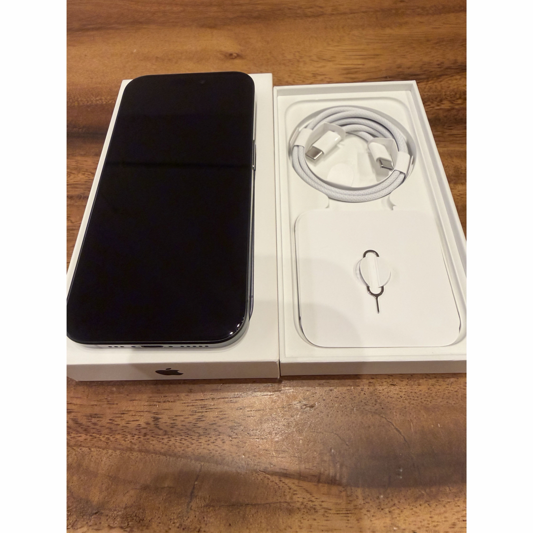 iPhone 15 Pro 256GB 本体+箱+付属品 iPhone15pro 256GB 本体箱あり