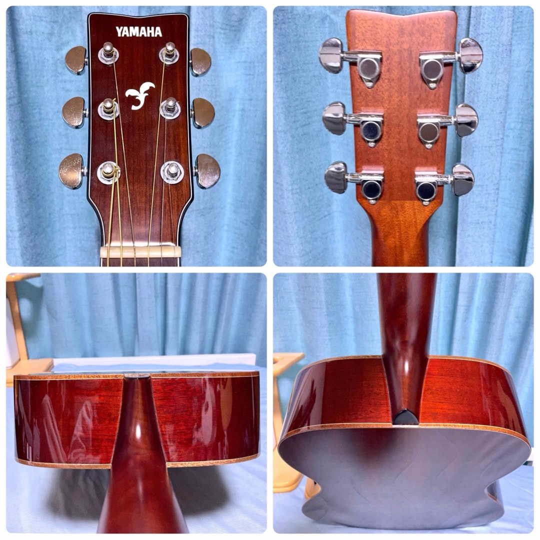 牛骨☆現行モデル】ヤマハ！FS850！アコギ！【弾き易く調整☆新品の弦】