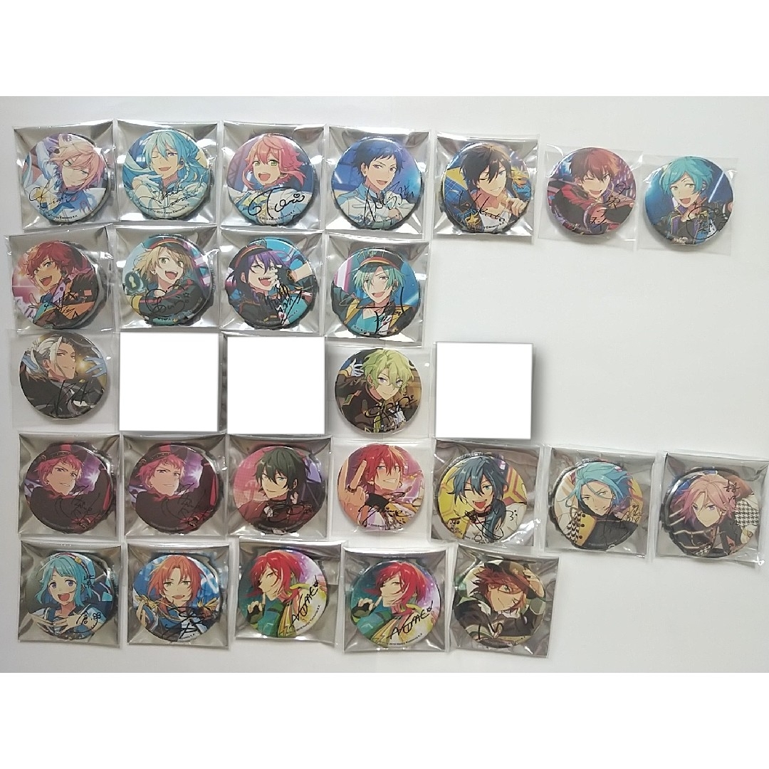 あんスタ 缶バッジ ポートレートサイン缶バッジ ポトレ缶 ポートレート