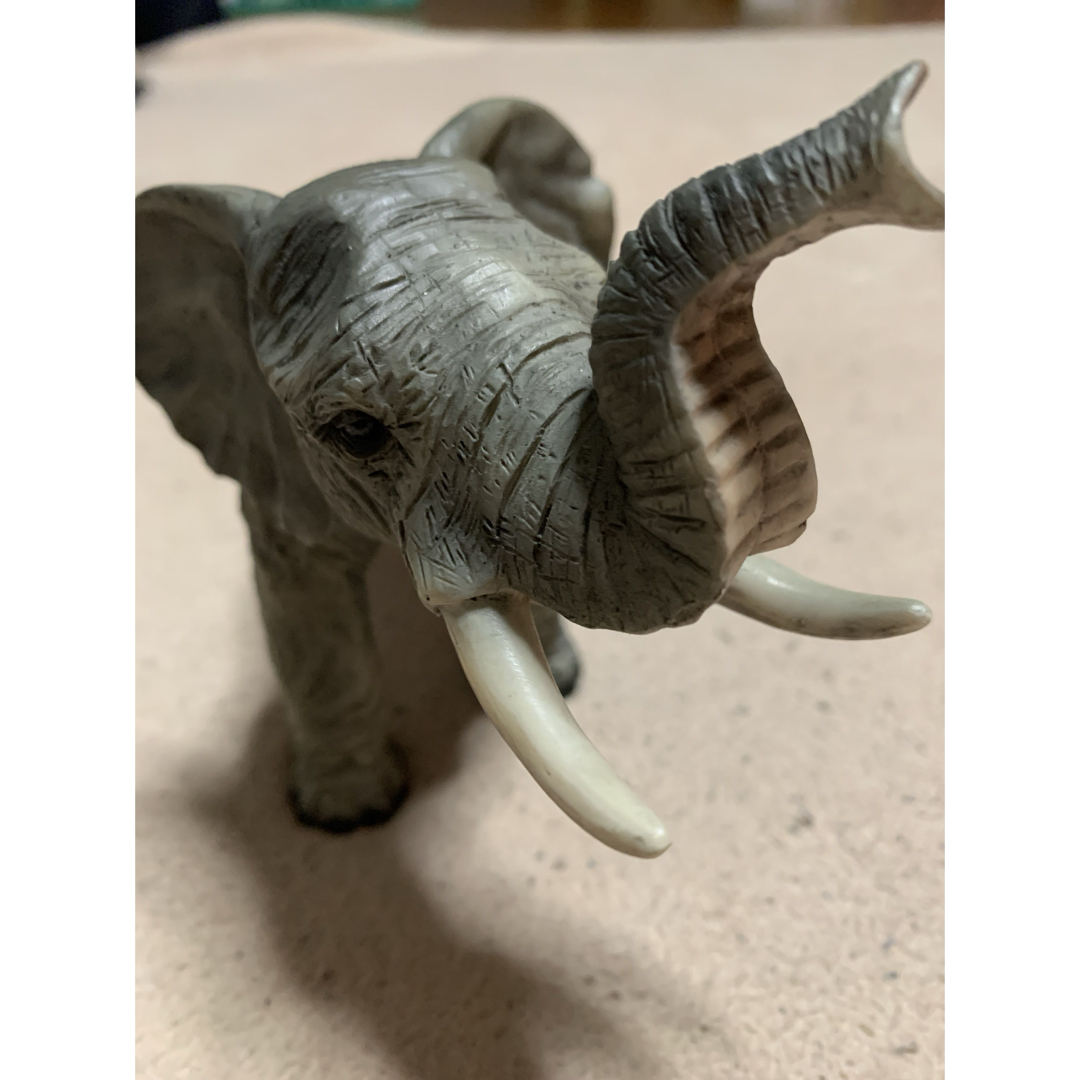 カスターニャ イタリア製置物 アンティーク アフリカゾウ castagna
