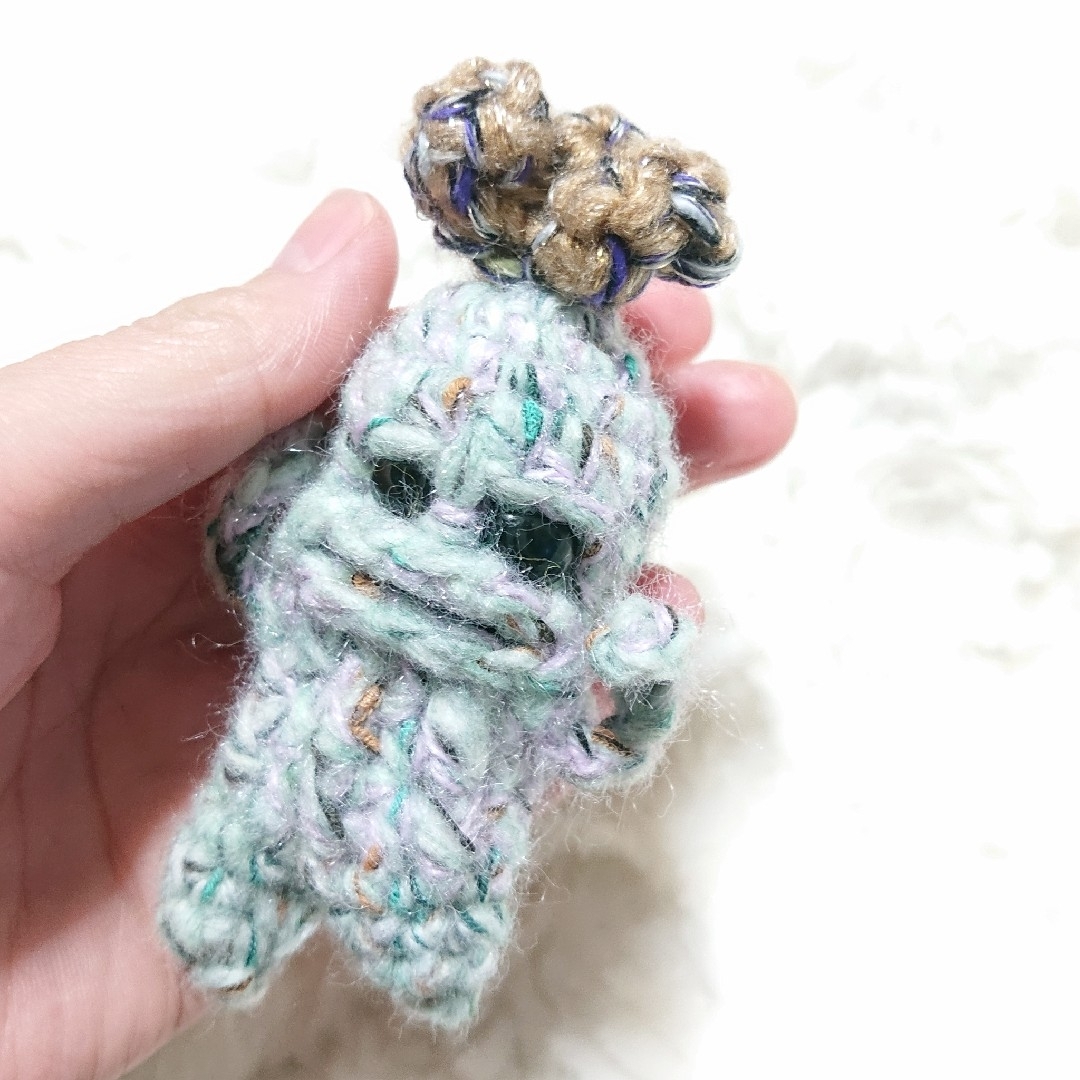 79.フラワーポップ マンドラゴラのあみぐるみ フラワーポップ