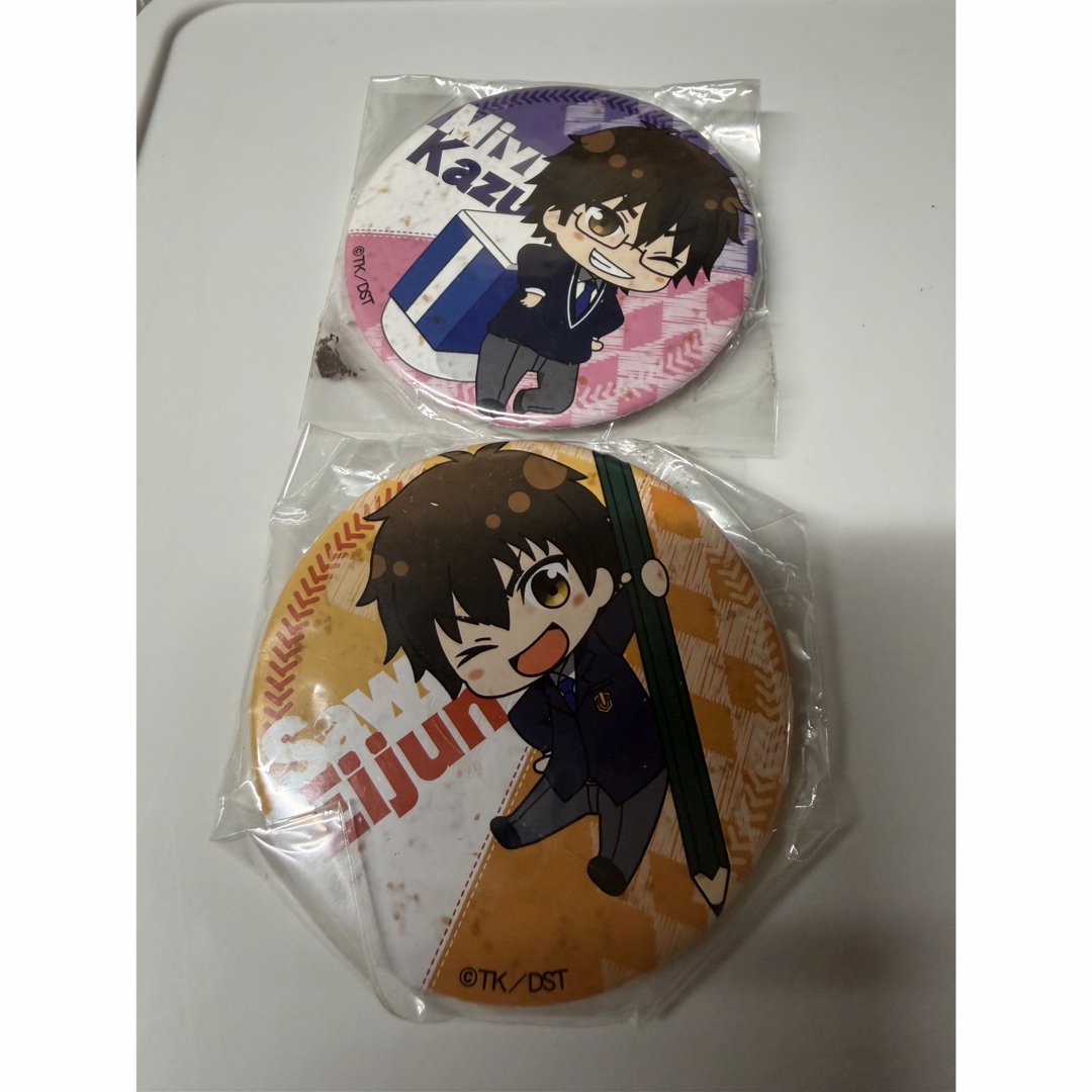 ダイヤのA 沢村栄純 御幸一也 缶バッジ