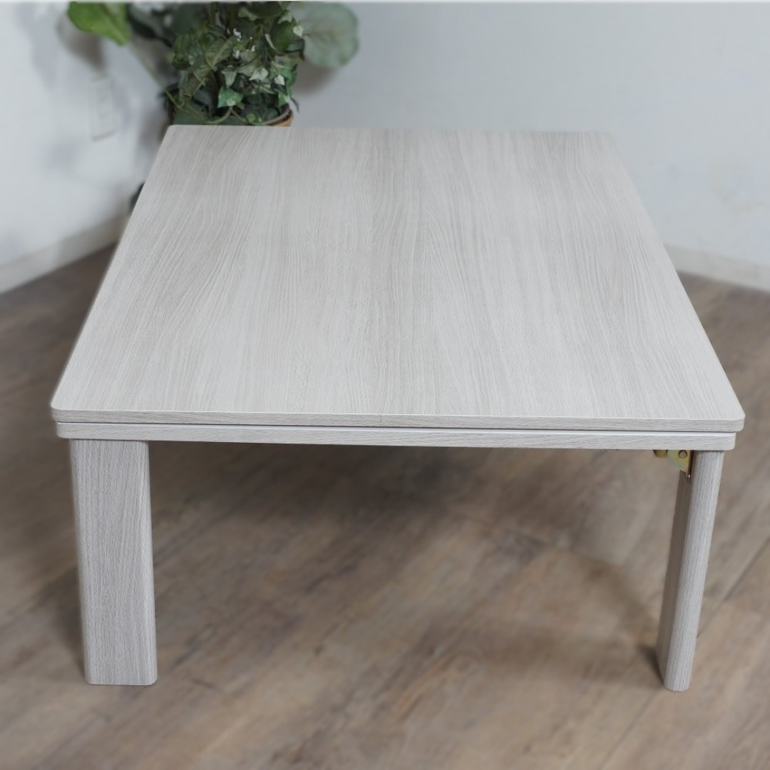 ◇訳あり画像あり◇【新品】カジュアルこたつ 天板リバーシブル 折れ脚