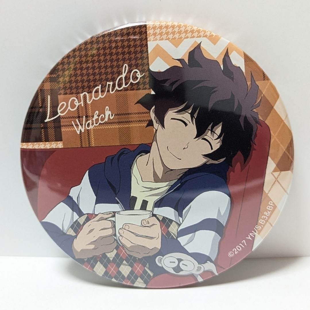 血界戦線 アニくじ 缶バッジ レオナルド スティーブン等 5点