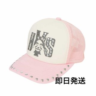 HYSTERIC GLAMOUR HYPNOTIZED LOGOキャップ HYPNOTIZED LOGO ライン