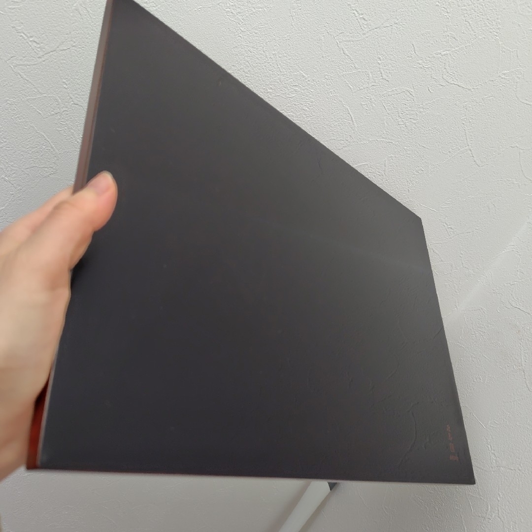 静岡県無形文化財 金剛石目塗 漆器 鳥羽硬忍 折敷 長角皿