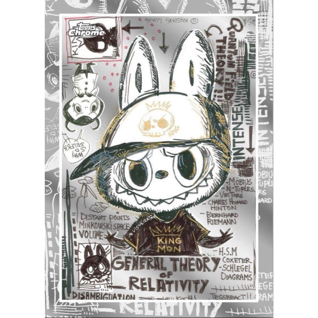 topps chrome labubu ラブブ トレカ 新品未開封1箱 Topps - topps