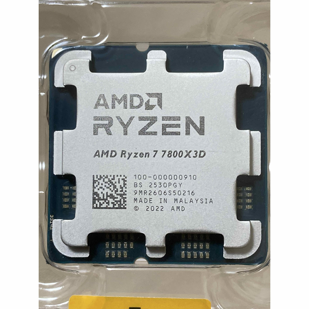 AMD - AMD Ryzen 7 7800X3D バルクパッケージ品の通販 by Bambi's shop