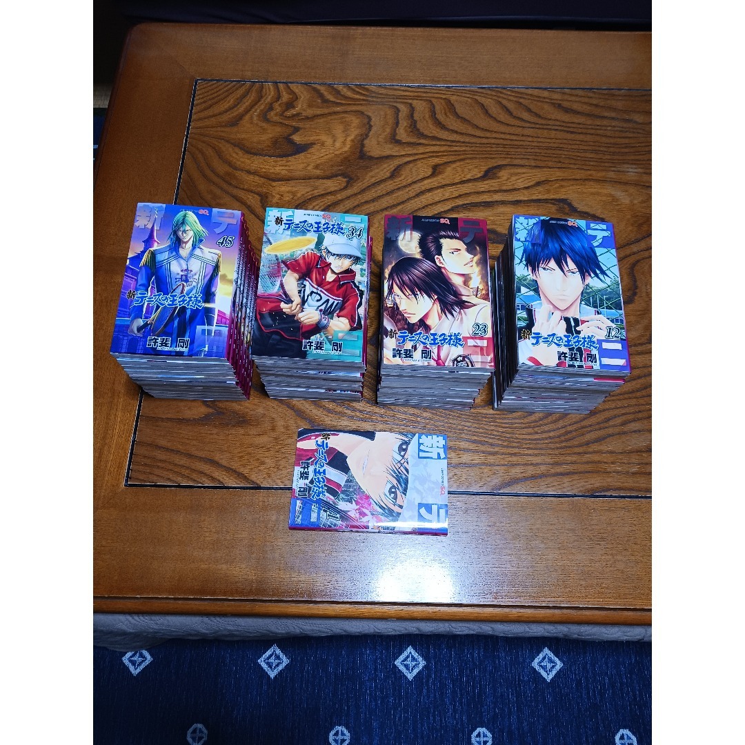 新品同様&美品】新テニスの王子様(1巻～45巻)全巻セット「