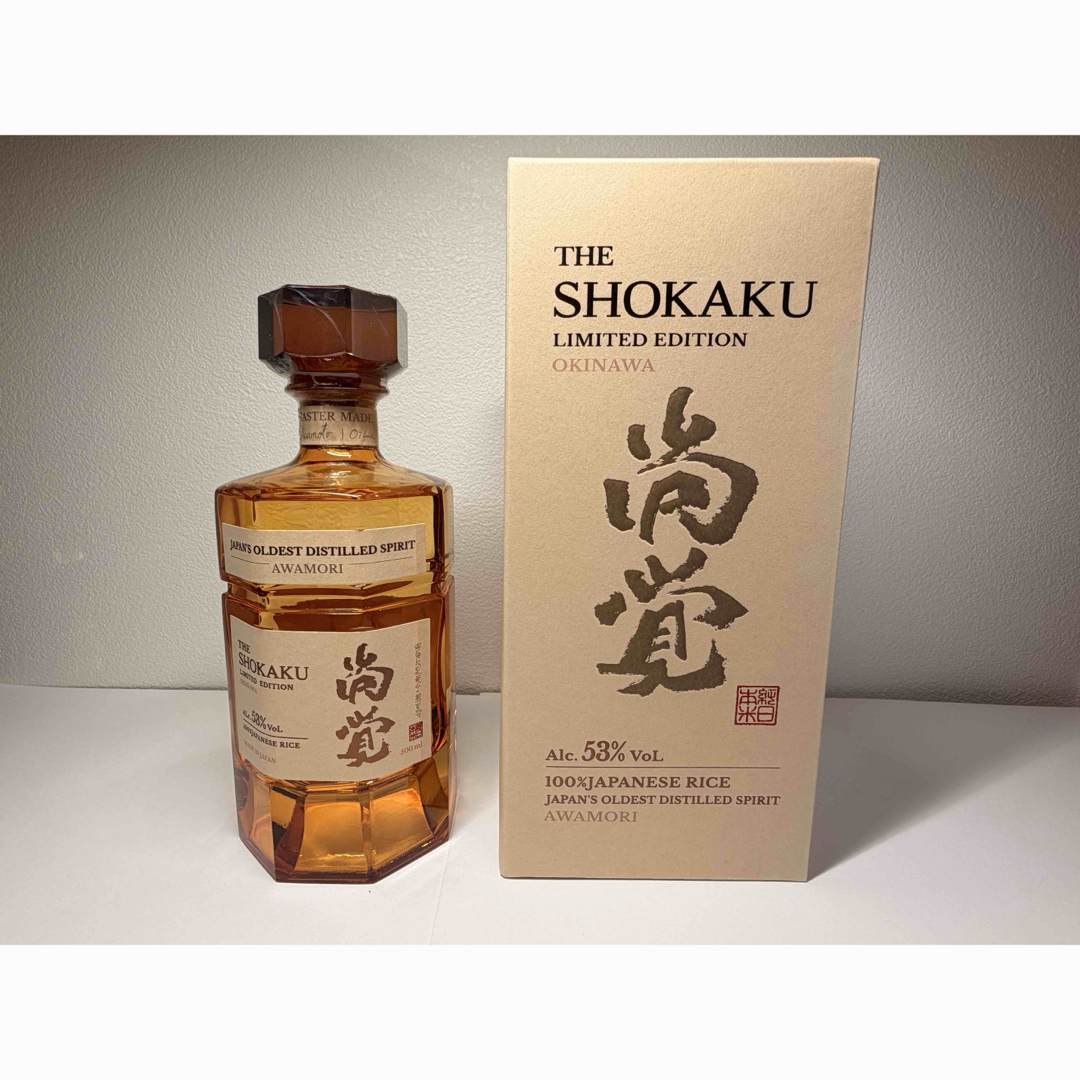 尚覚】琉球泡盛 THE SHOKAKU 53% 新高級ブランド 国産 古酒｜尚覚】