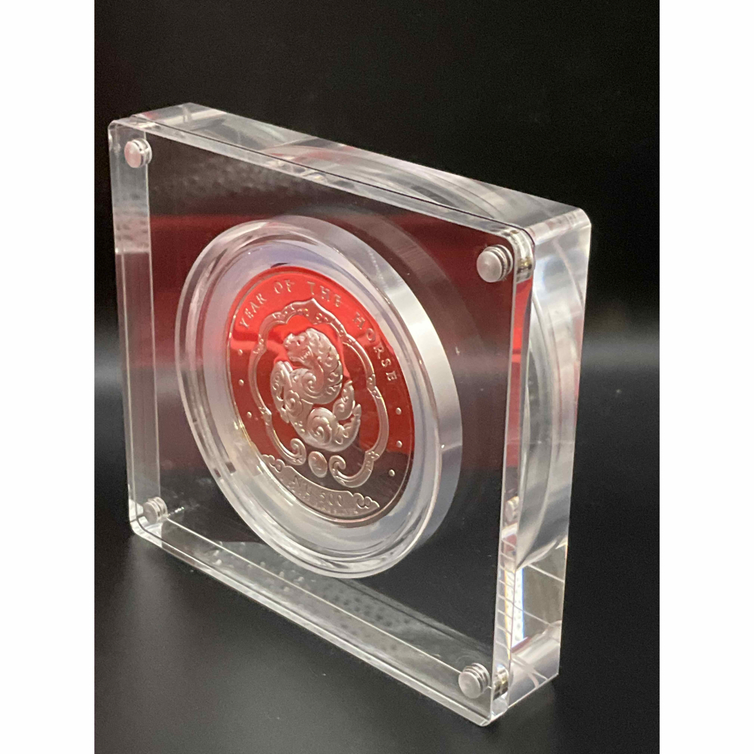 2026年ブータン 午年 馬 カラー プルーフ銀貨の通販はau PAY