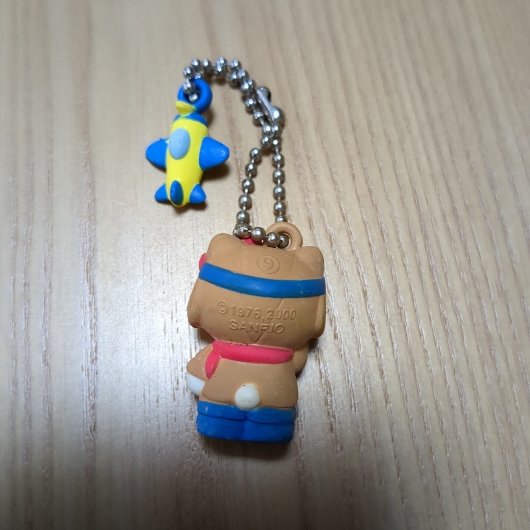 ハローキティ - ハローキティ パイロット キーホルダー フィギュア 空