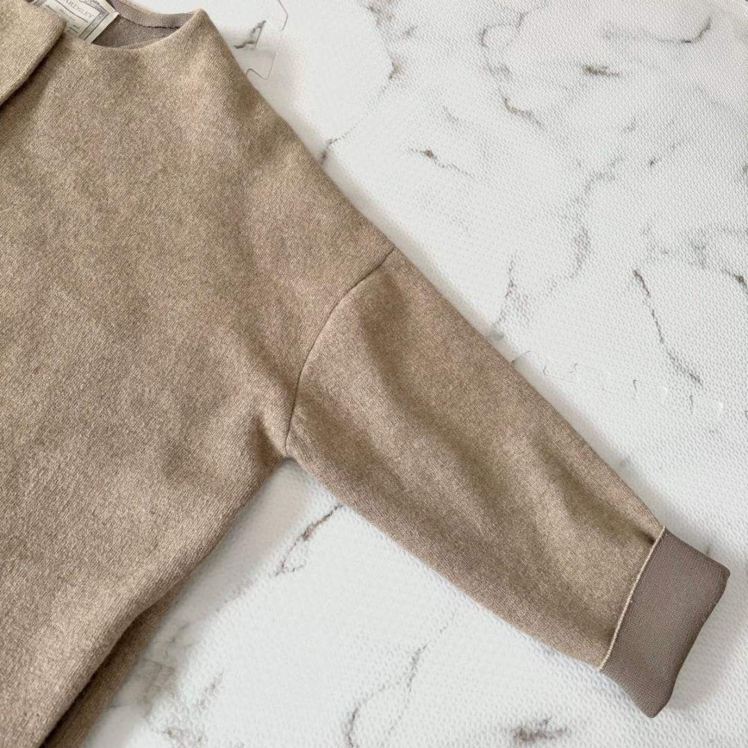 BEARDSLEY - BEARDSLEY ニットコート ベージュ ビアズリー 洗える ノー