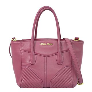 MIU MIU（バッグ ・ ピンク/桃色系）のフリマアイテム一覧