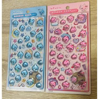 BONBON DROPシールセット6枚 ボンボンドロップシール ぷくぷく 立体の