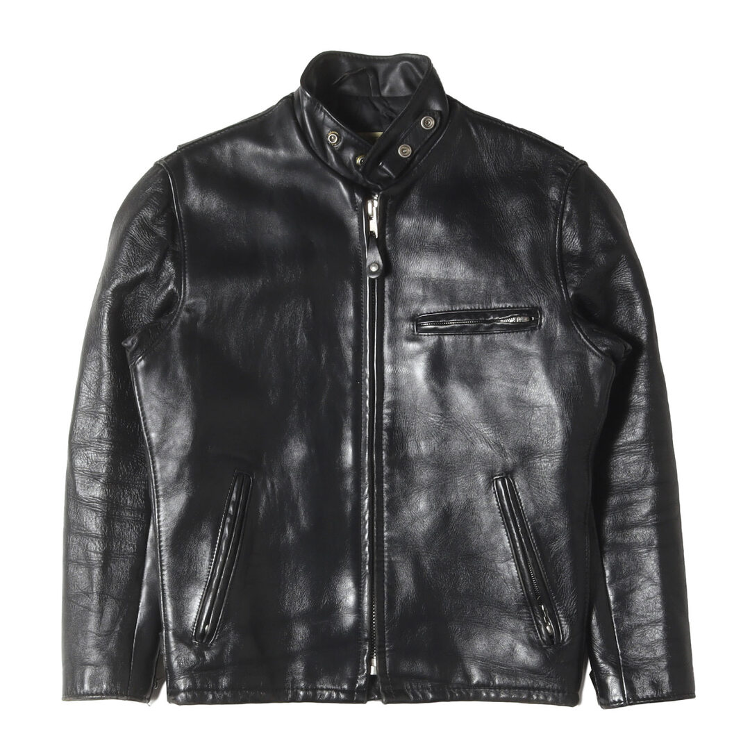 schott - Schott ショット ジャケット ブラック 黒 サイズ:36 | USA製
