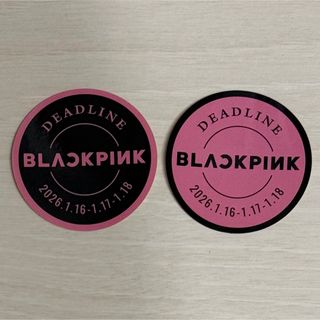 BLACKPINK - BLACKPINK DEADLINE フェイスタオル ワールドツアー 日本