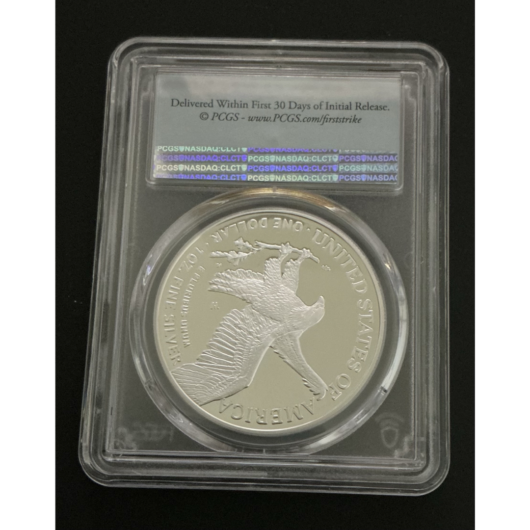 最高鑑定】2022 アメリカ イーグル銀貨 PCGS PR70 DCAM FSの通販 by し