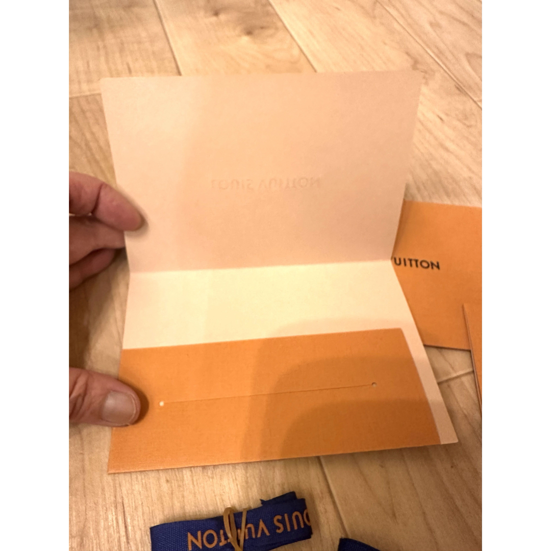 LOUIS VUITTON - 新同LOUIS VUITTON ヴィトン レシート入 メッセージ