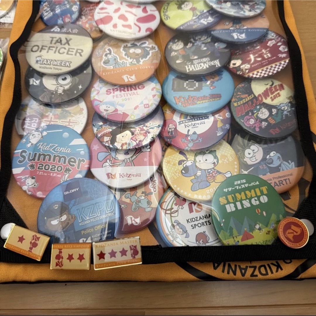 キッザニア バッジ ピンバッチ 非売品 コイン 多数の通販 by ぺんた