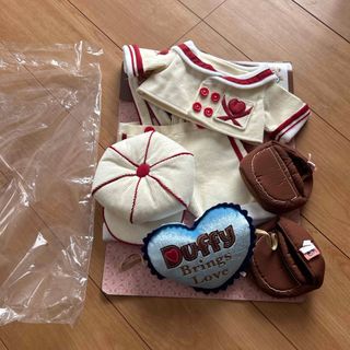 ダッフィー - 【☆正規品】ダッフィー ペットコスチューム 犬服 猫服 M