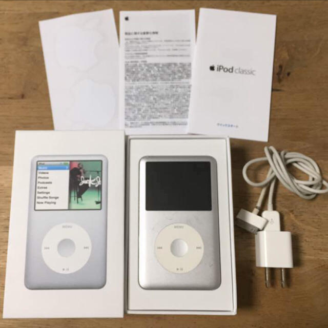 iPod Classic ipod classic 120GB シルバー silver 120GB ポータブル