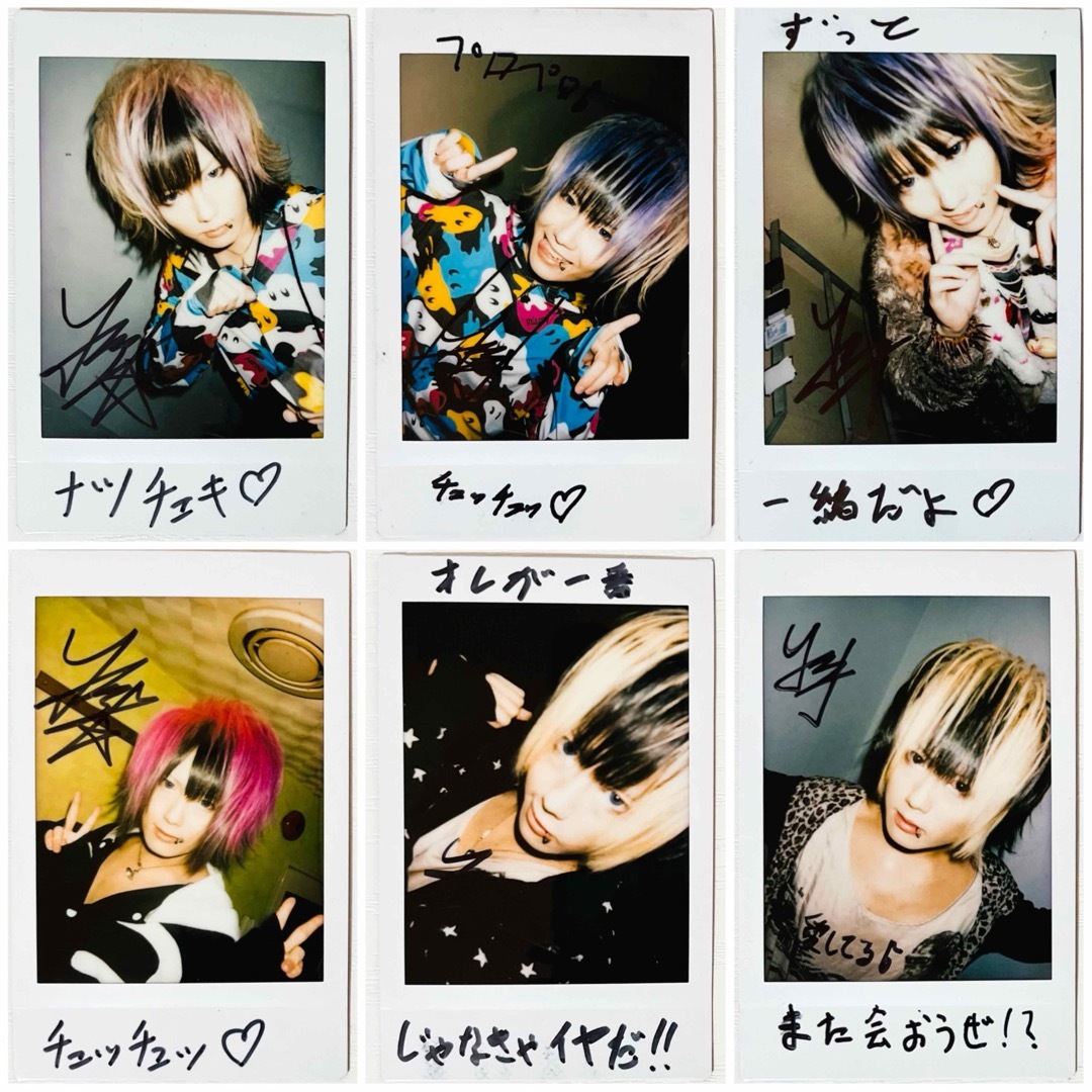 直筆サイン入り】V系☆RoNo☆Cro☆ろのくろ【Minami】チェキ【18
