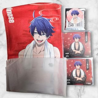 桃源暗鬼 一ノ瀬四季 マフラータオル 缶バッジ コースター 極楽湯