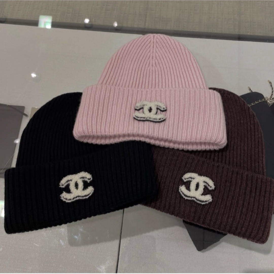 CHANEL - CHANEL ニット帽 ビーニー 25b 新作の通販 by e♡'s shop
