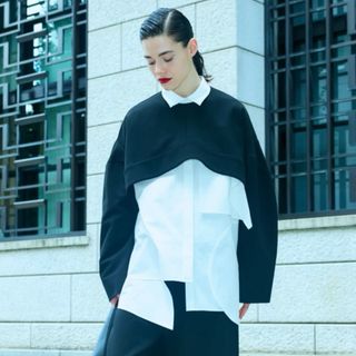 ENFOLD - ENFOLD ライトメルトンテーラーコート 38 グレーの通販 by