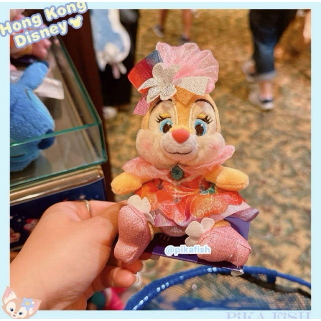 Disney - 【即発送☆正規品】クラリス 肩のせぬいぐるみ 20周年 香港