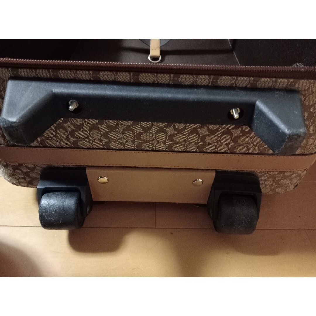 COACH - COACHコーチ ミニシグネチャー キャリーケース スーツケース