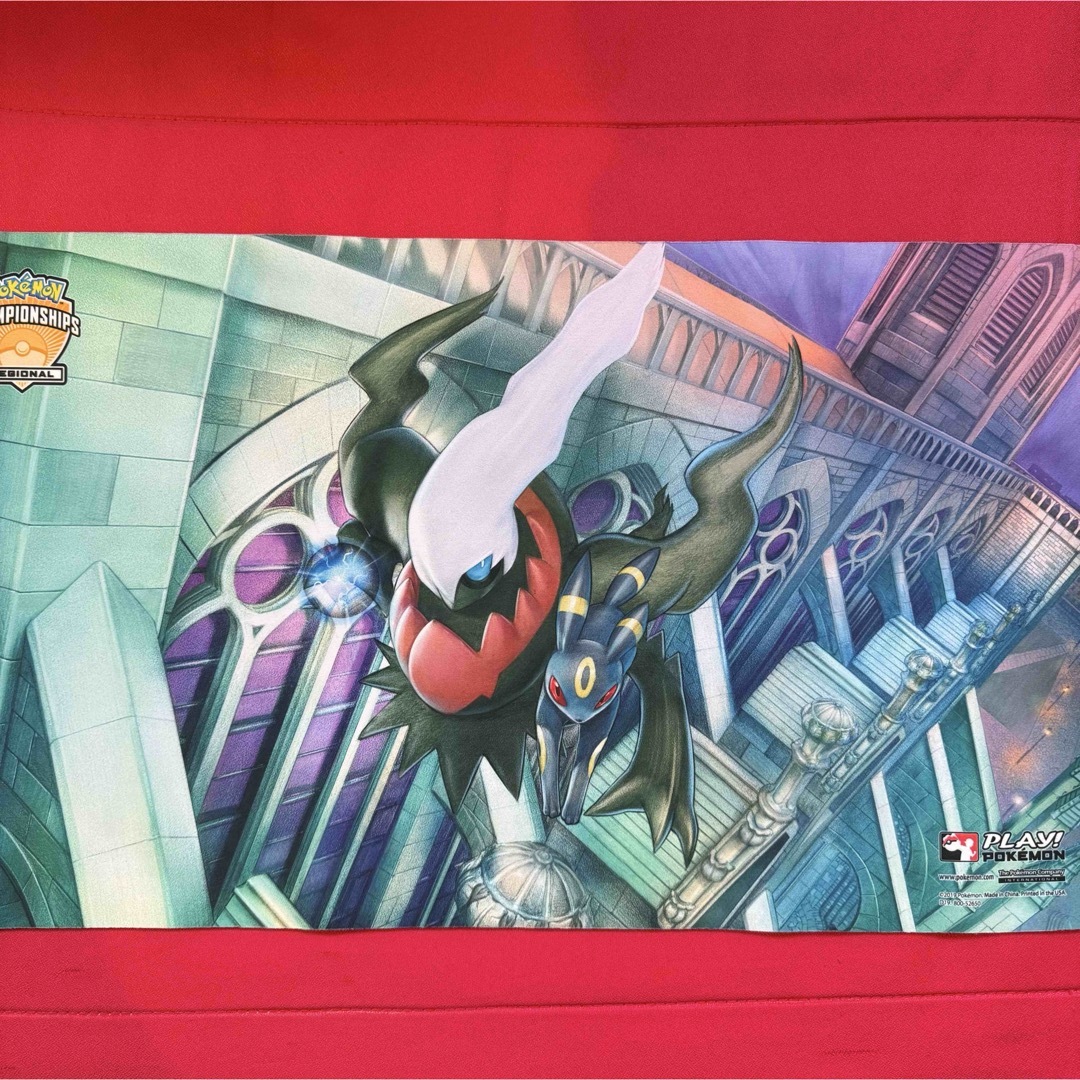 ダークライ&ブラッキー プレイマット STAFF 海外 サプライ ポケカ