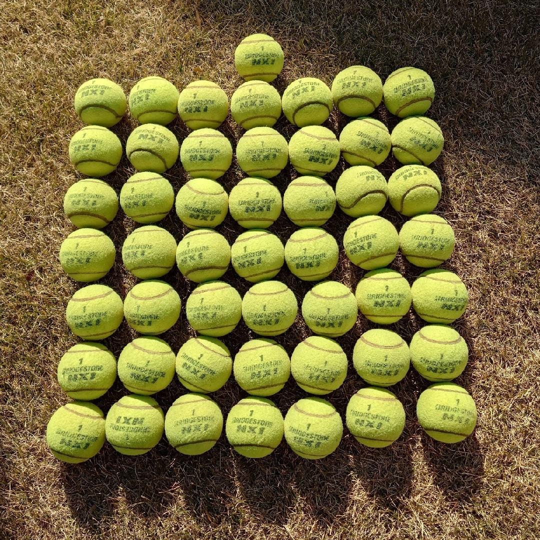 中古 硬式テニスボール 52個 ブリジストン NX1の通販 by haruipu's