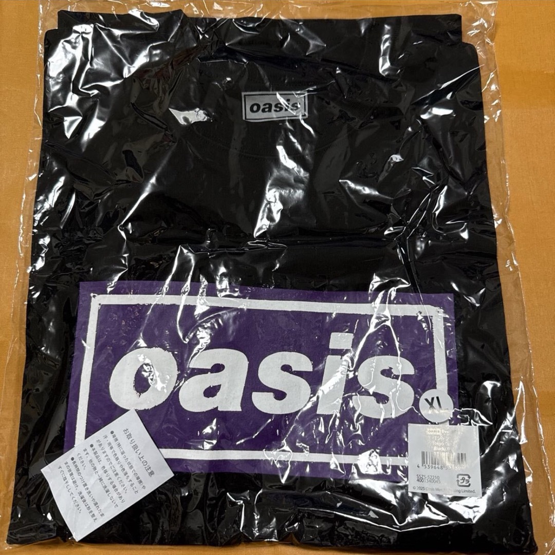 オアシス OASIS live '25 江戸紫 Tシャツ 日本公演 限定 XL の通販 by