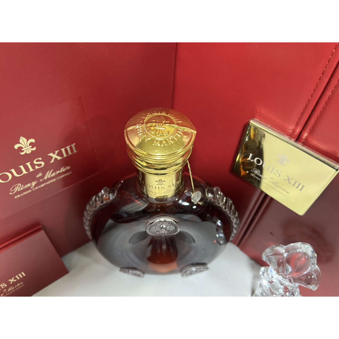 レミーマルタン ルイ13世 バカラ 替栓・冊子・化粧箱・外箱付！未開封