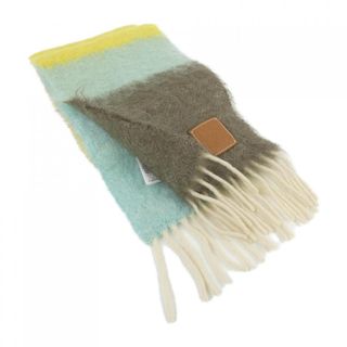 LOEWE - ロエベ バイカラー スカーフ(アイボリー/サンド)の通販 by