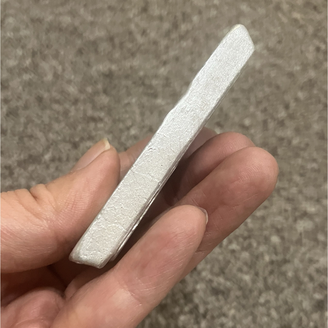 希少 インジウム インゴット100g レアメタル 元素標本 indiumの通販 by